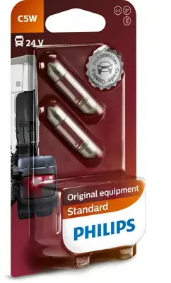 Żarówka, oświetlenie tablicy rejestracyjnej PHILIPS 13844B2 Ostatnie sztuki