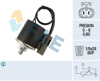 Czujnik, ciśnienie oleju FAE 14130 Oferta czasowa