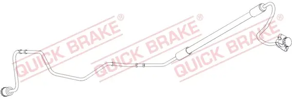 Przewód hamulcowy elastyczny QUICK BRAKE 96.013 Oferta limitowana