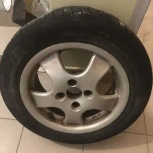 Hit sprzedaży Komplet felg aluminiowych 14" 4x100 Renault Clio II + letnie opony